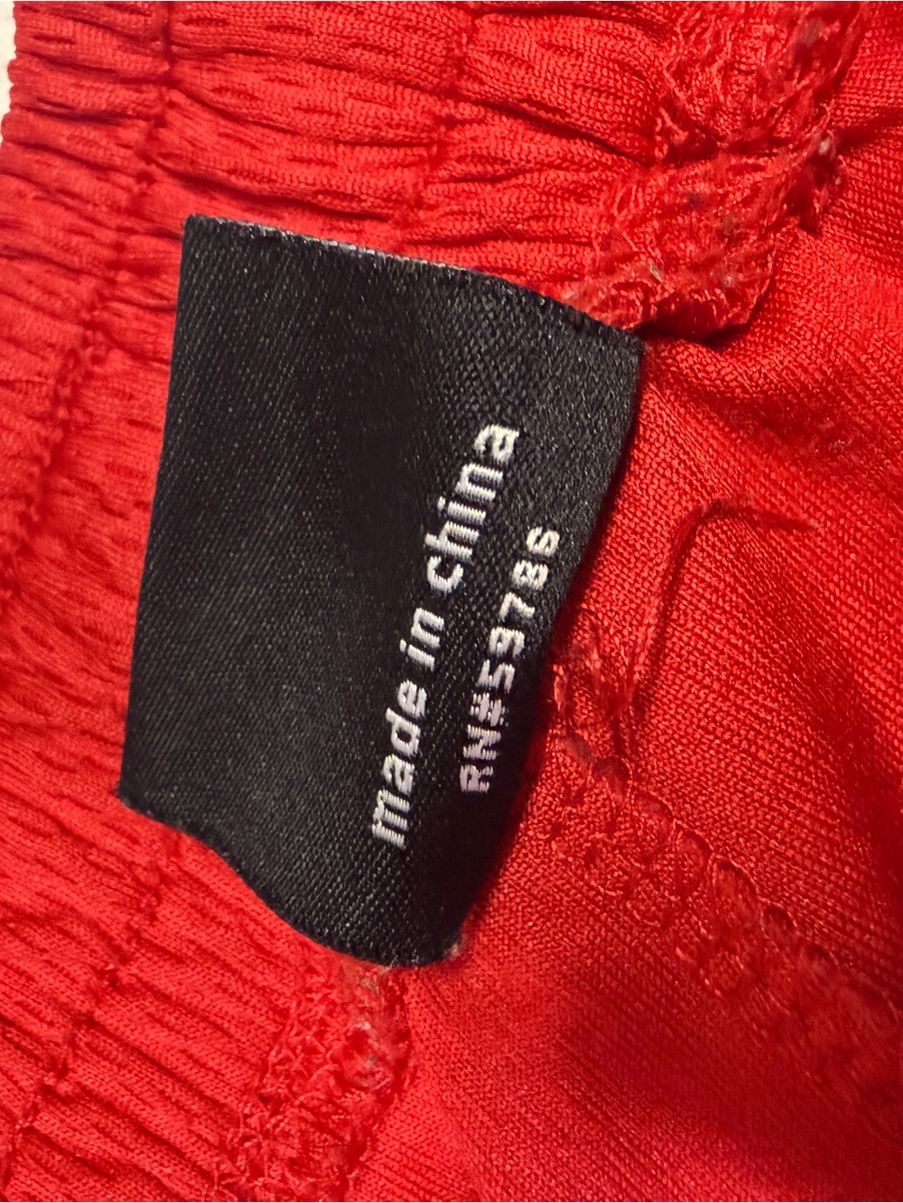 Mitre USA Red Men's Athletic Shorts with Flag Detail - Picture 6 of 9